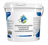 SOLUP Magnesiumchlorid 4 Kg I Magnesium Flakes I Magnesiumflocken I 100% Naturbelassene...