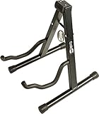 Rockjam Universal Portable A-Frame-Gitarrenständer für Akustikgitarre, E-Gitarren- und...