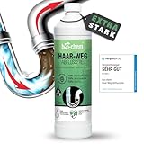 bio-chem Haar-Weg Abflussfrei – Abflussreiniger EXTRA STARK – 1000 ML - Bis zu 20...