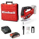 Einhell Akku-Stichsäge TC-JS 18 Li (1x2,5 Ah) Power X-Change (Li-Ion, 18 V,...