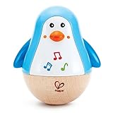 Hape Stehauf-Pinguin, Stehaufmännchen mit Klang, blau, ab 6 Monaten