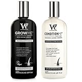 Haarwuchs Shampoo, Haarwuchs-Conditioner Watermans, Biotin, Arganöl, Allantoin,...