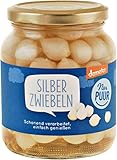 nur puur Bio Silberzwiebeln, süß-sauer Demeter (6 x 340 gr)