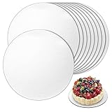 Domkan Cake Board Tortenunterlage Cakeboard Rund 3mm x 30cm/12inch 10er...