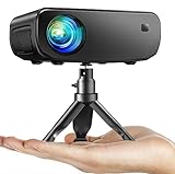 Beamer, ELEPHAS 2024 Upgraded WiFi Mini Beamer, 15000 Lux 1080P HD Portable Projektor,...