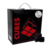 Dschinni Cubes Deluxe Boxkohle 4 x 1 kg I Kokosnuss Kohlen mit Langer Brenndauer...