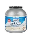 Body Attack 100% Casein Protein - Vanilla Cream, 1,8 kg Eiweißpulver - reich an...