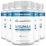 Visumax - mit Vitamin B - für Frauen & Männer - 60 Kapseln Inhalt pro Dose 5x