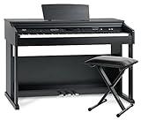 FunKey DP-2688A SM Digitalpiano Set - 88 anschlagsdynamische Tasten - Hammermechanik -...