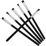 KALLORY 6Pcs Eyeliner-Pinsel-Präzisions-Gel-Eyeliner-Make-Up-Pinsel Dünner...