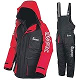 Imax Thermo Anzug Sea Fishing Clothing (2 teilig), Mehrfarbig (schwarz/rot), Gr. XXL