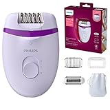 Philips Satinelle Essential Compact Epilierer BRE275/00 - Epilieren leicht...