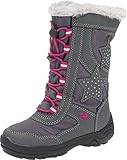 Lico Mädchen CATHRIN Schneestiefel, Grau/ Pink, 33 EU