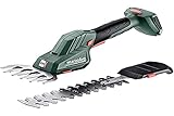 Metabo Akku-Strauch- und Grasschere SGS 18 LTX Q (601609850) 18V, präzise...