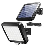 BENMA Solarlampen für Außen, 56 LEDs Solarleuchten 120° Superhelle Solar Wandleuchte...