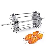 NXYJD Roaster Grill Kebab-Hersteller Fleisch Brochettes Bratspieß Machine BBQ Grill...