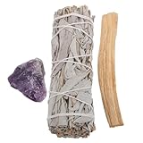 RORPOIR 1 Satz meditations meditieren brennender Fleck natürlicher Amethyst Kristall...