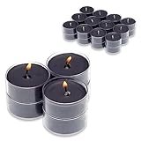 Candelo 24er Set Duftteelichter Ambiente - Black Rose Duft Kerze - Teelicht in...