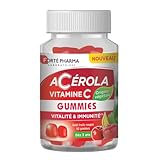 Forté Pharma - Acerola Gummies | Gummies Vitamin C – Geschmack roter Früchte –...