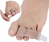 COUYY Zehenspreizer, Zehenspreizer, Hammerzehen, Hallux, Valgus, Korrektur, Bandage,...