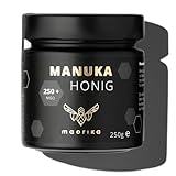 maorika - Manuka Honig 250 MGO + 250g im Glas (lichtundurchlässig, kein Plastik) -...