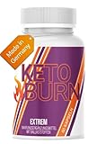 HelloNutrition® KETO BURN EXTREM mit Glucomannan & Cranberry -30 Tage Kur - 2 Kapseln...