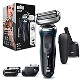 Braun Series 7 Elektrorasierer 360° Flex mit Reinigungsstation, Trimmer & Rasierer Herren...