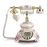 Vintage Festnetztelefon Europäischer Stil Antikes Festnetztelefon Klassische Dekoration...
