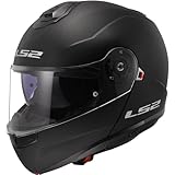 LS2 Helm Strobe II FF908 Mattschwarz Größe XXL | Klares Visier | Klapphelme |...