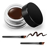 Erinde Wasserdichtes Gel-Eyeliner-Set, lang anhaltendes Creme-Eyeliner-Gel, hochintensive...