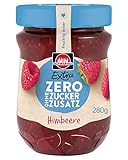 Schwartau Extra Zero Himbeere, Fruchtaufstrich ohne Zuckerzusatz, 12 kcal pro...