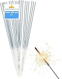 30x Happysparks® XXL Wunderkerzen 28 cm - Sternspritzer & Geburtstagskerzen Fontäne für...