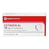 ALIUD PHARMA Cetirizin AL 10 mg, 50 Tabletten: Antiallergikum zur...