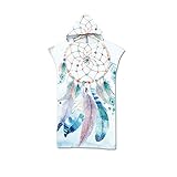 Proumhang Umkleidehilfe Handtuch Poncho Bademantel Herren Damen Surf Poncho...