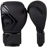 Venum Contender 2.0 Boxhandschuhe, Schwarz/Schwarz, 16 Oz