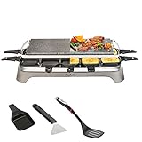 Tefal Elektrischer Raclette und Grill mit heißer Stein-Platte + Ingenio...