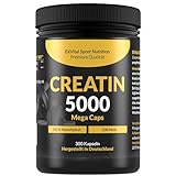 Creatin 5000 Mega Caps, workout booster, 5000 mg Creatin Monohydrat pro...