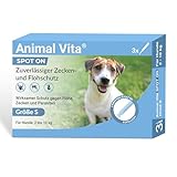 Animal Vita® Spot On Zeckenschutz für Hunde [zuverlässiger Zeckenschutz] Zeckenmittel...