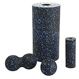 Fitness Foam Roller, Schaumstofffaszien Roller Set Fitness Yoga -Massagebug