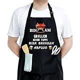 Shoppawhile Geschenke für Männer Grillschürze für Männer Lustige Geschenke...