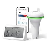 INKBIRD WiFi Schwimmendes Poolthermometer, IBS-P02R mit IBS-M2 WiFi Gateway...