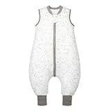 MIKAFEN Baby Schlafsack Winter mit Füßen 2.5 Tog 100% Baumwolle Kinder...