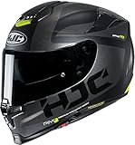 Motorradhelm HJC RPHA 70 BALIUS NC5SF, Schwarz/Grau, M