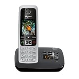 Gigaset C430A - Schnurloses DECT-Telefon mit Anrufbeantworter und Freisprechfunktion,...