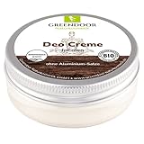 GREENDOOR Kraftvolle Männer Deo Creme 50ml für 6 Monate ohne Körpergeruch, natürliche...