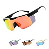 Umllpet Schnelle Brille Damen,Radsport Sonnenbrille Damen Herren UV400 Schutz...