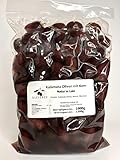 Kalamata Oliven mit Stein | Natur in Lake | 500g/1000g vakuumiert | Griechenland (1000...