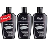 Hagerty Set 3x Silver Polish 250 ml I Effiziente Silber-Politur für Silber und...