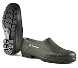 Dunlop Protective Footwear Bicolour Gummischuh, Grün/Schwarz, 42, B350611