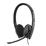 Sennheiser PC 8.2 USB-On-Ear Headset PC,Kopfhörer mit Kabel,Integrierte...